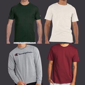 Lot of 4 Champion Crew Neck Shirts